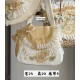 Moonlight Amber Sunflowers Cutsew JSK and One Piece(Reservation/Full Payment Without Shipping)
